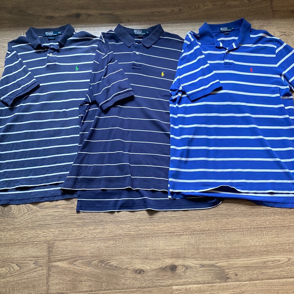 Bundle lot of 3 XL SS Polo Ralph Lauren
